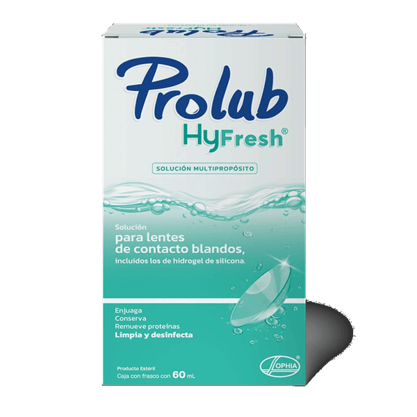 Prolub Hyfresh Solución Multipropósito — PROLUB — lente de contacto en República Dominicana