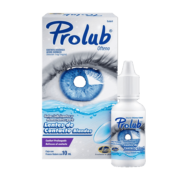 Prolub Ofteno Gotas Lubricantes — PROLUB — lente de contacto en República Dominicana
